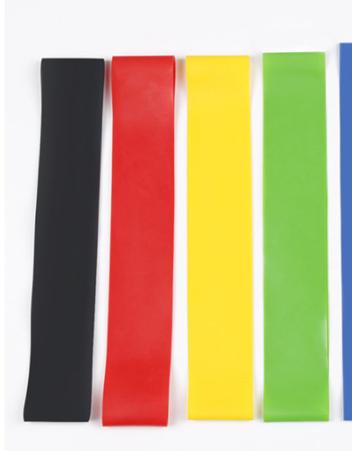 Load image into Gallery viewer, 5 Level Resistance Rubber Bands Yoga Training Elastic Bands
